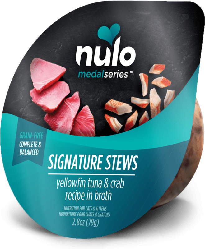 Nulo Medalseries Cat & Kitten Yellowfin Tuna & Crab Stew